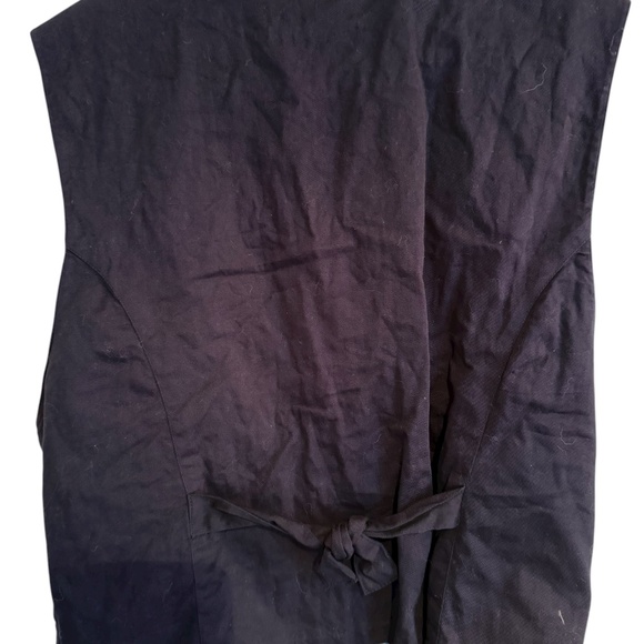 Vintage 90s Paul Harris Design Quilted Vest Size Large Boho Top Floral Patchwork - Picture 6 of 7